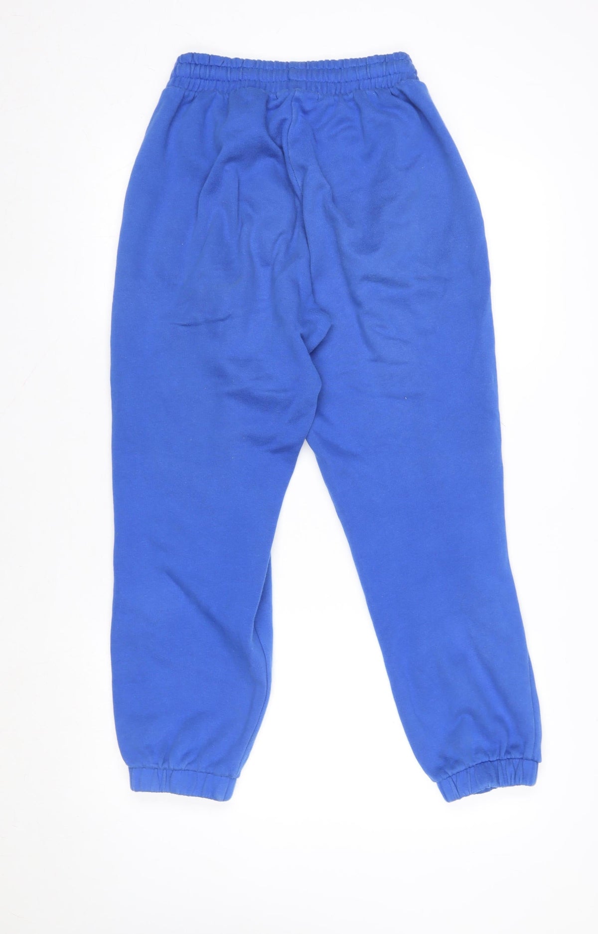 Pull & Bear Blue Cotton Blend Women's Jogger Trousers Size M