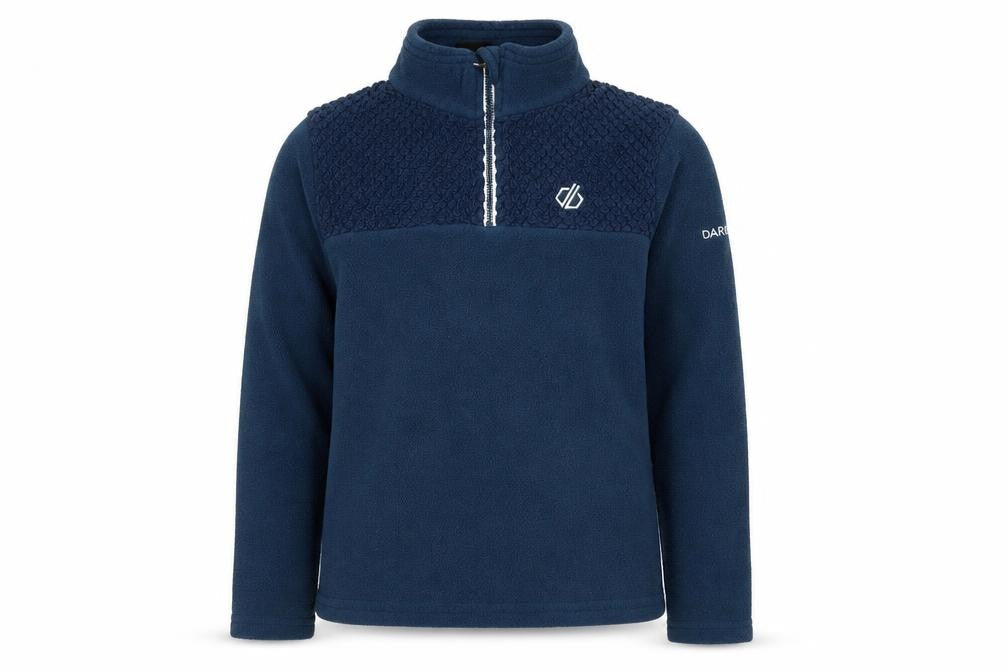Dare 2B Boys Blue Fleece 1/4 Zip Pullover Sweatshirt 9-10 Years