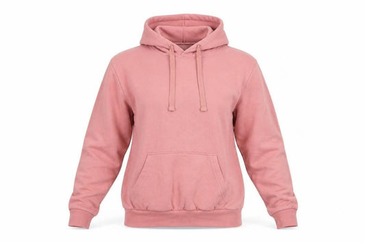 H&M Divided Women Pink XS Pullover Hoodie Basic Cotton Blend