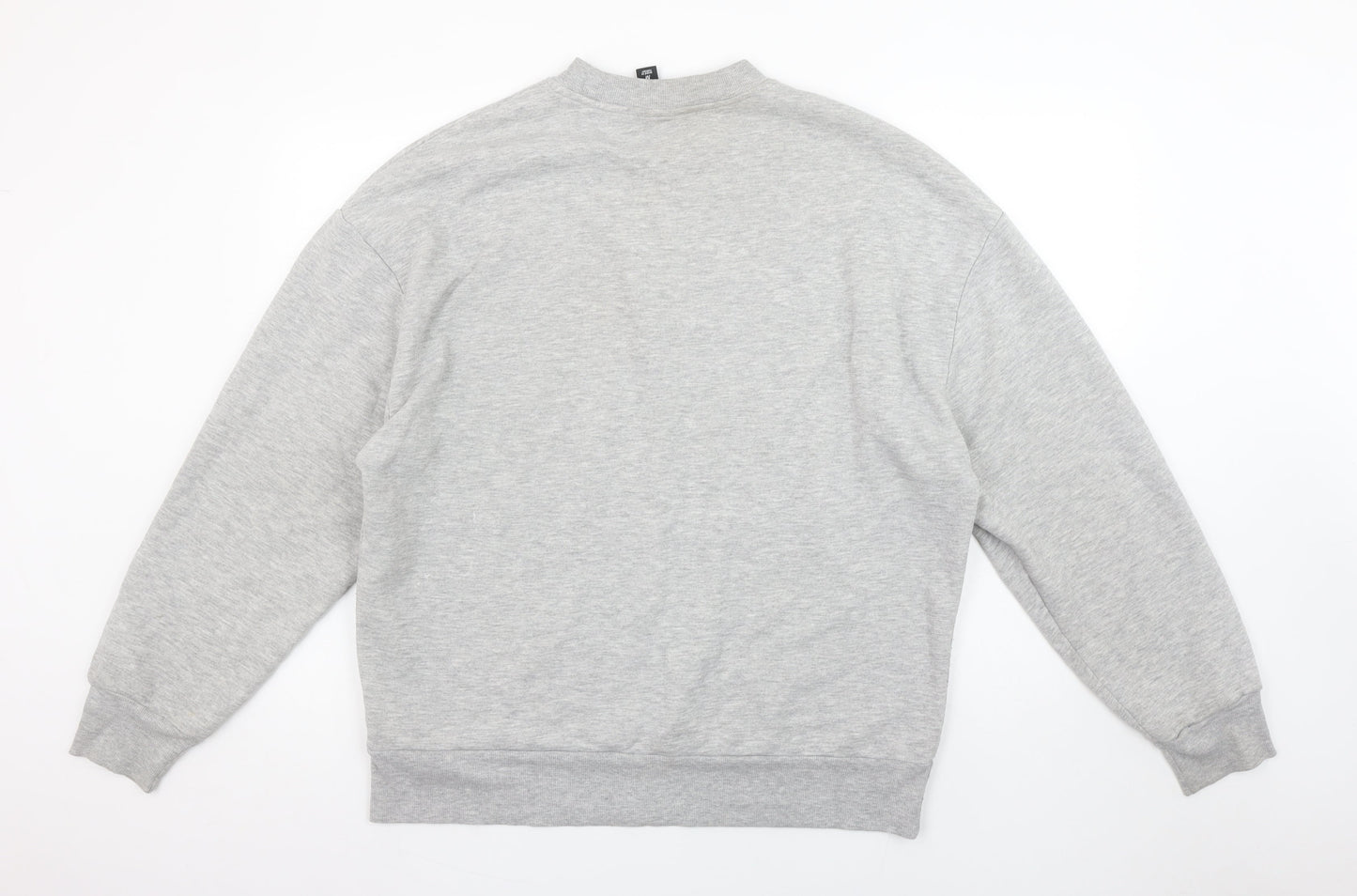 Ivy Park Unisex Grey Crew Neck Pullover Sweatshirt M Regular Fit