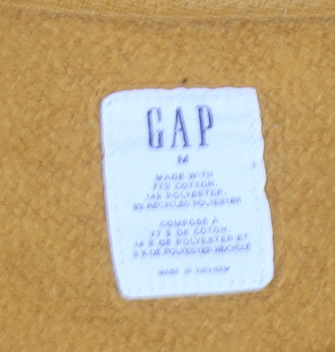 GAP Men’s Brown & Navy Crew Neck Graphic Sweatshirt M