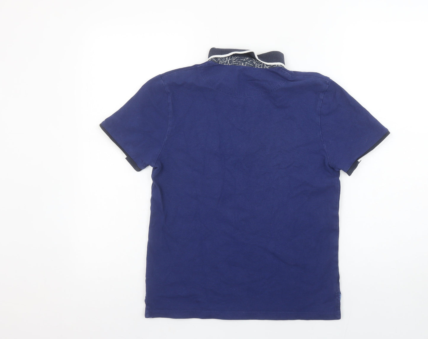 Hugo Boss Boys Blue Slim Fit Polo Shirt 14 Years Short Sleeve Collared