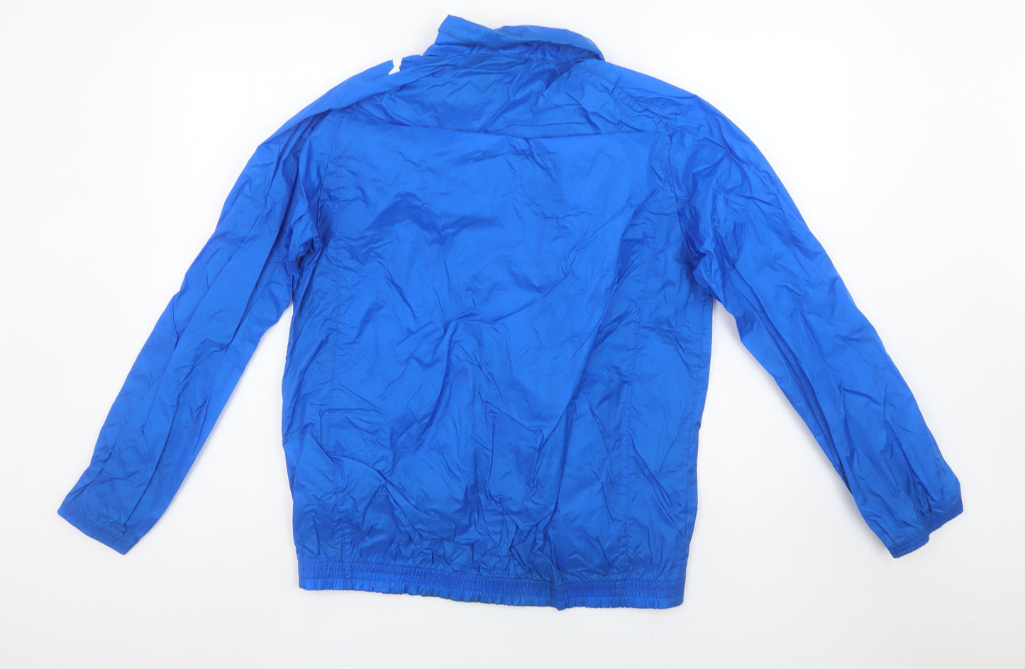 Puma Boys Blue Track Jacket Size 14 Years Lightweight Full Zip Sports Top