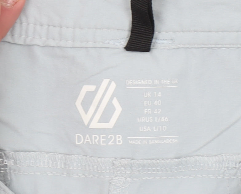 Dare 2B Women’s Grey Cargo Shorts Size 14 Lightweight Hiking