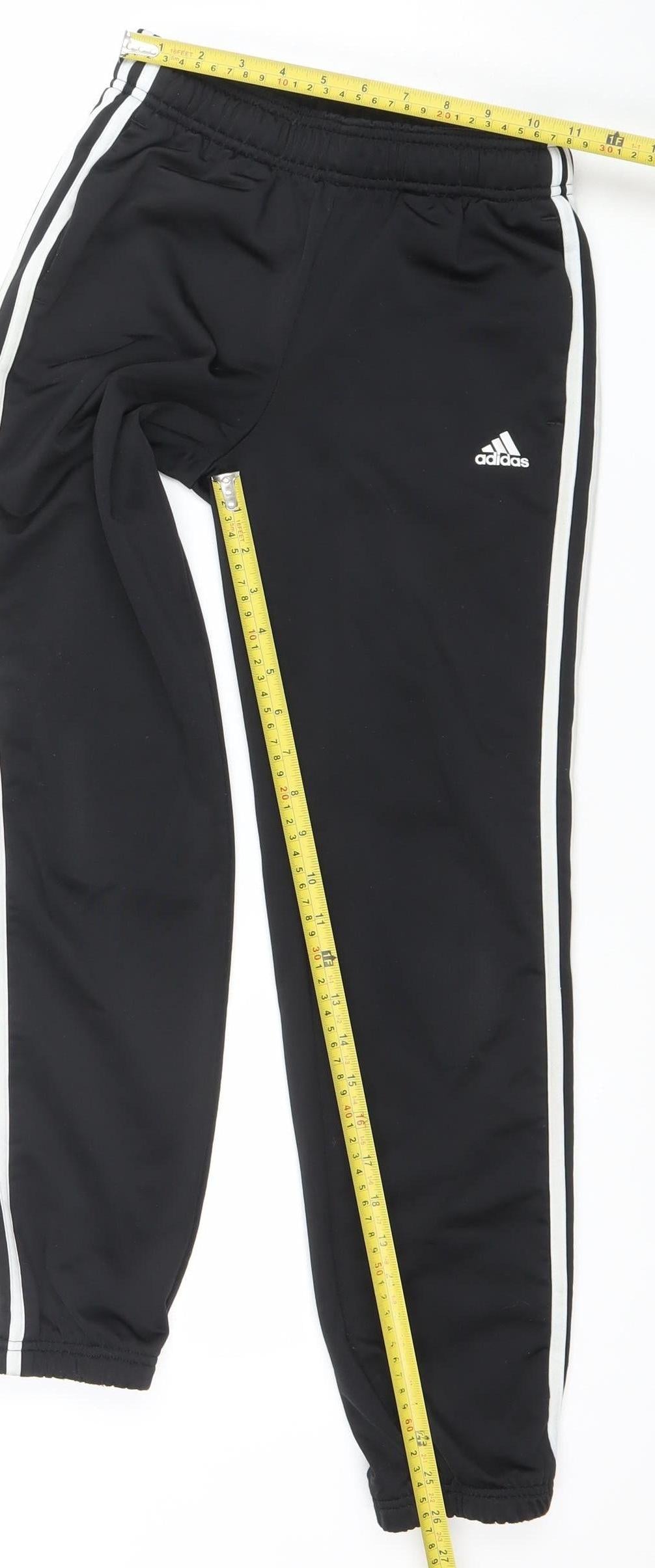 Adidas Boys Black 11-12 Years Track Pants – Quick Dry Sports Trousers
