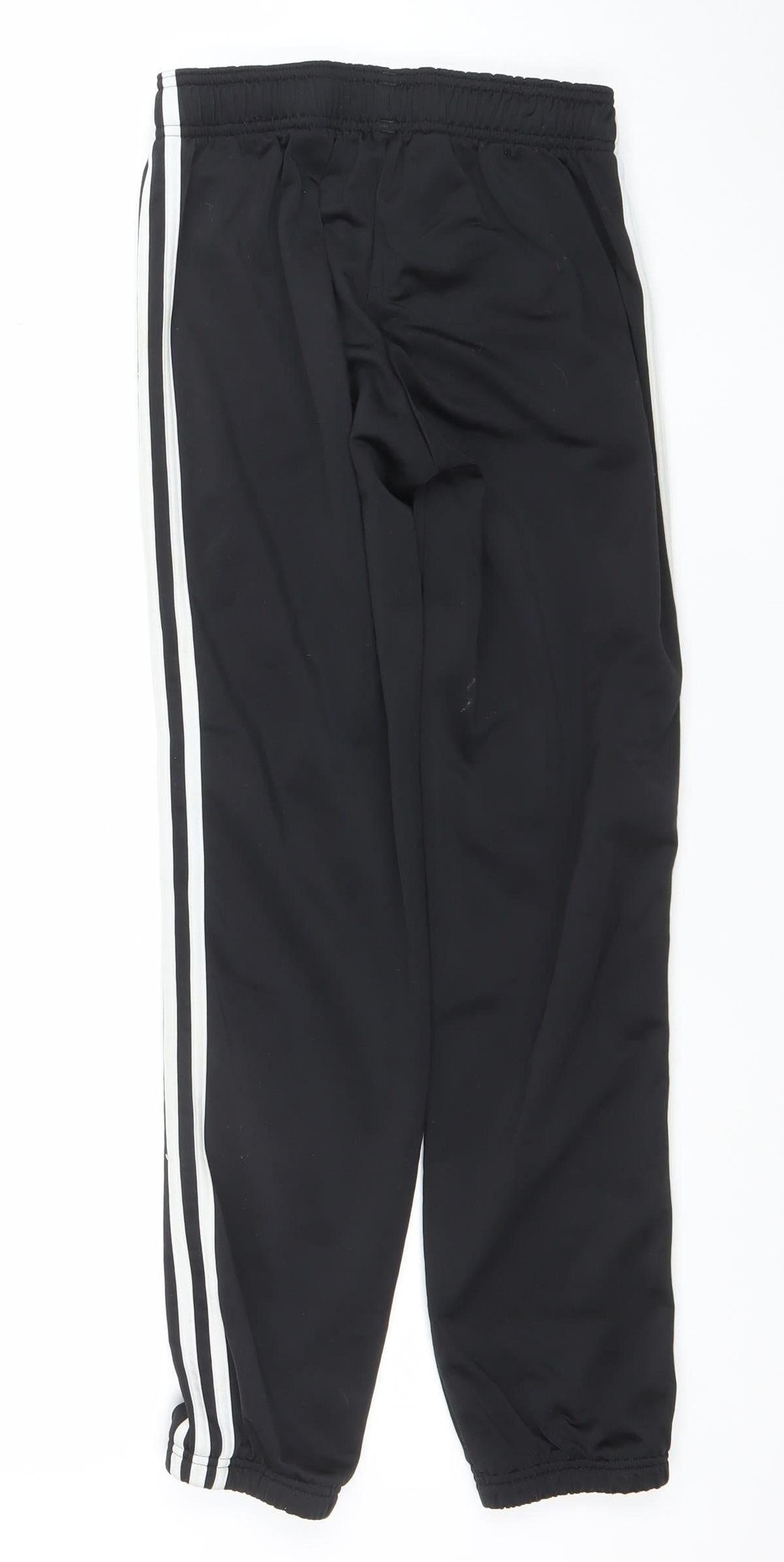 Adidas Boys Black 11-12 Years Track Pants – Quick Dry Sports Trousers