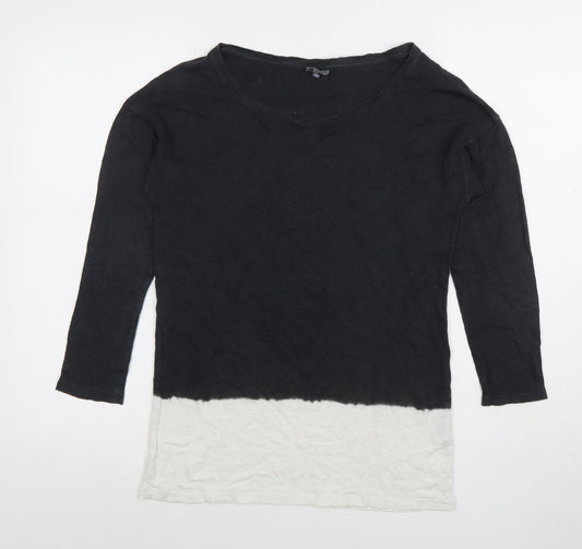 Hartford Women's Multicoloured Linen Long Sleeve T-Shirt Size S