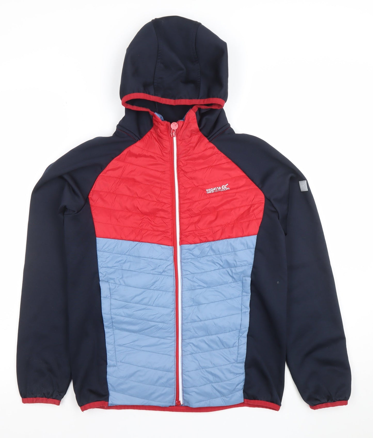 Regatta Boys Multicoloured 13 Years Hooded Puffer Jacket
