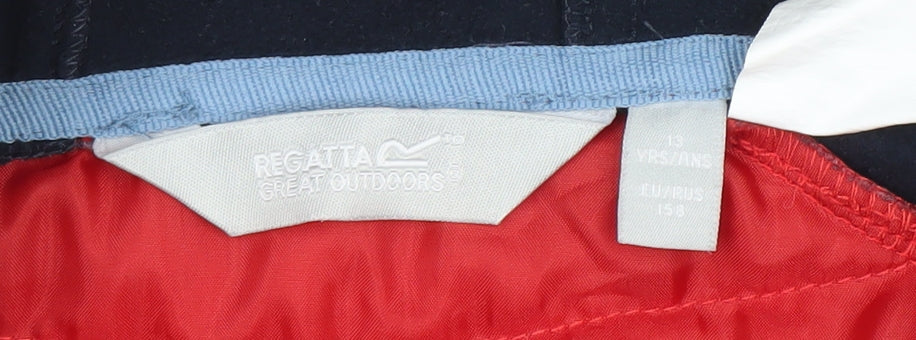Regatta Boys Multicoloured 13 Years Hooded Puffer Jacket