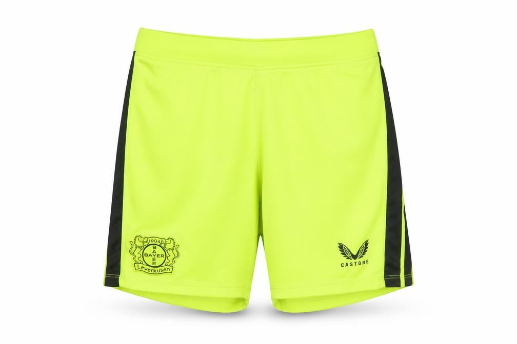Castore Boys Yellow Athletic Football Shorts Size 158cm JL