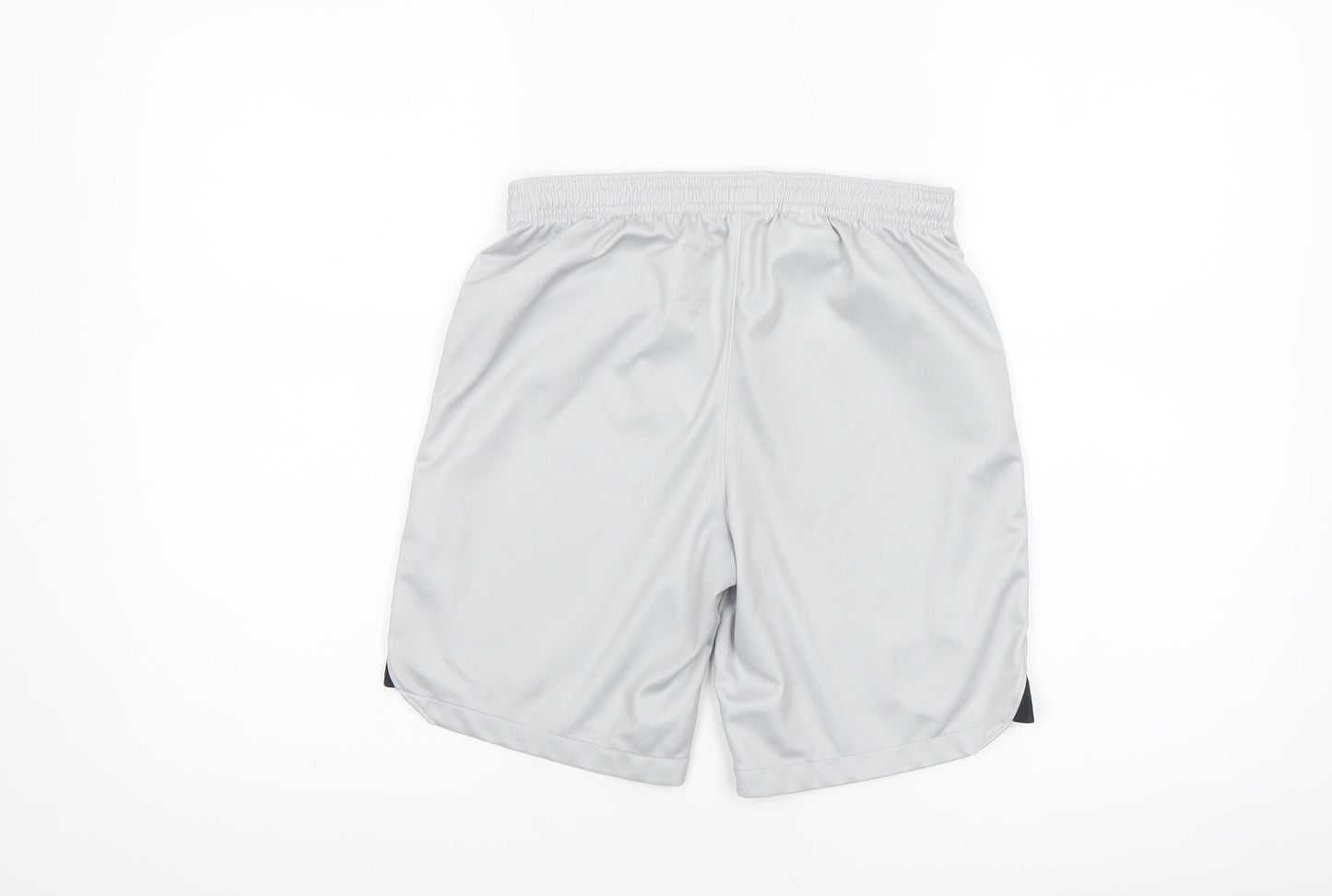 Nike Boys Grey FC Barcelona Dri-FIT Football Shorts Size 12 Years
