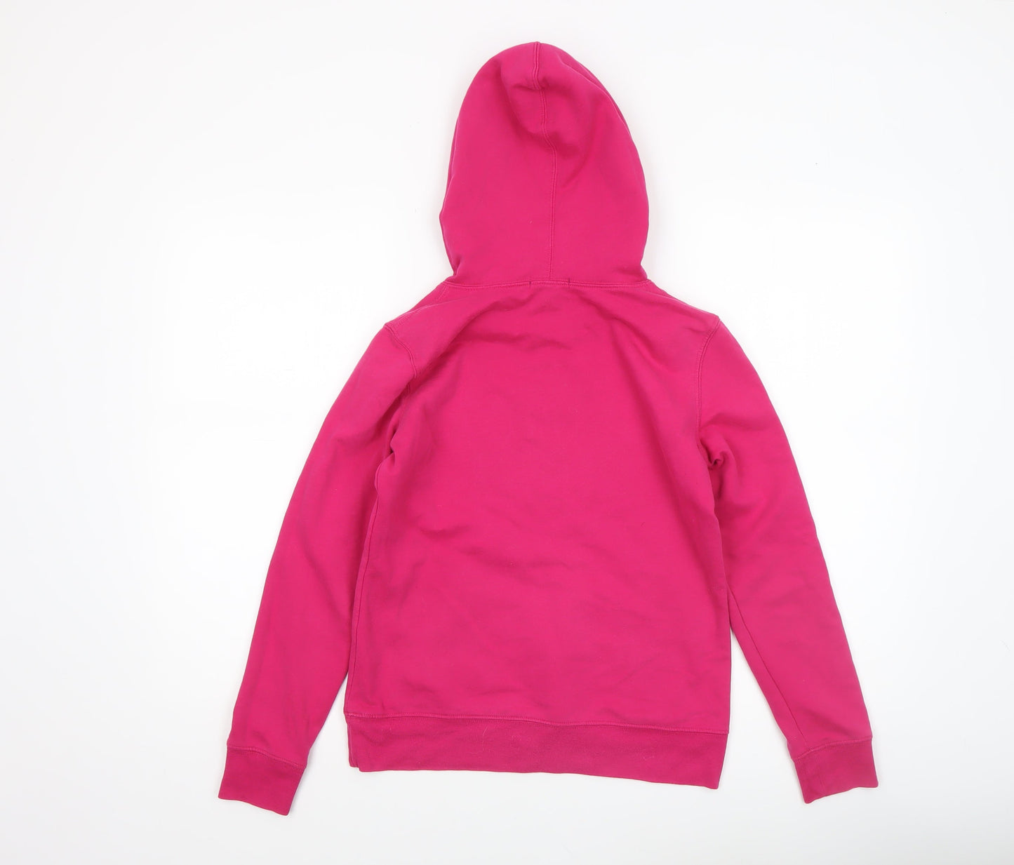 GAP Womens Pink Pullover Hoodie XS Cotton Blend Casual Sweatshirt