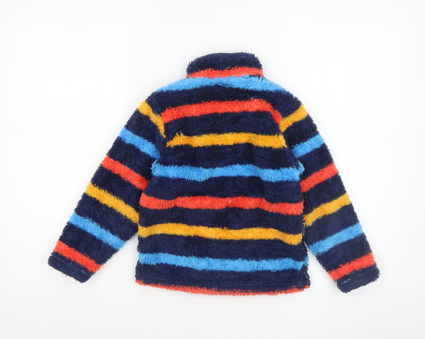 Mountain Warehouse Girls Multicoloured 5-6 Years Fleece Pullover Sweatshirt