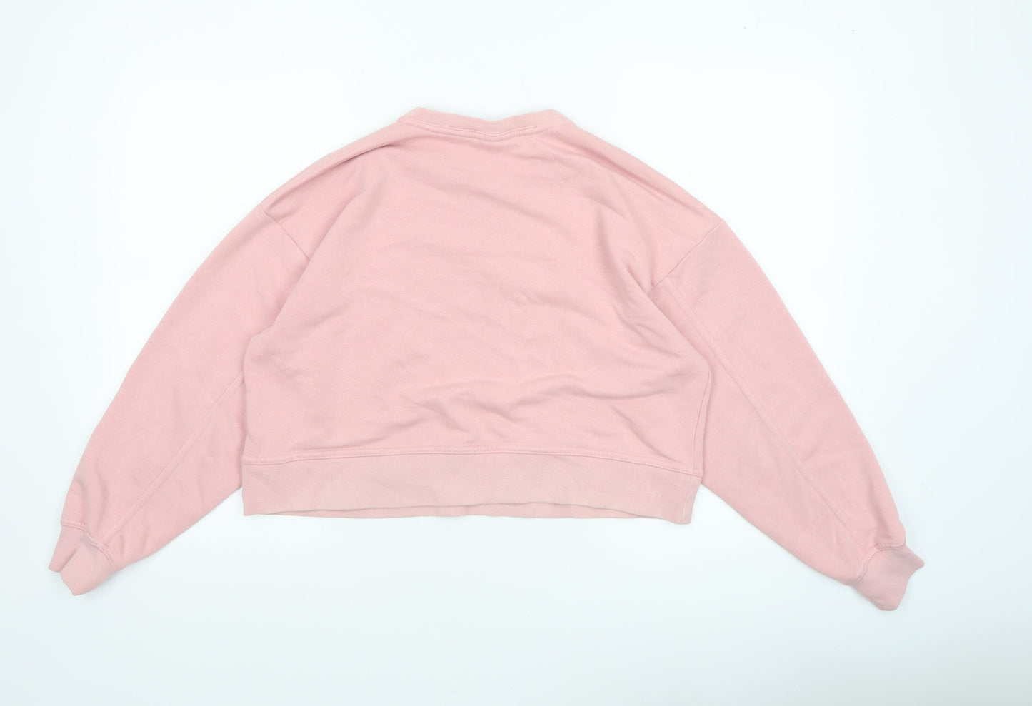 Nike Womens Pink Dri-Fit Crew Neck Pullover Sweatshirt XS