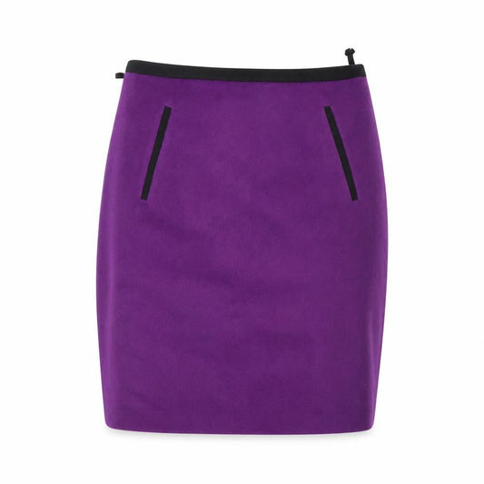 Marks & Spencer Women Purple Size 10 Pencil Skirt Knee Length