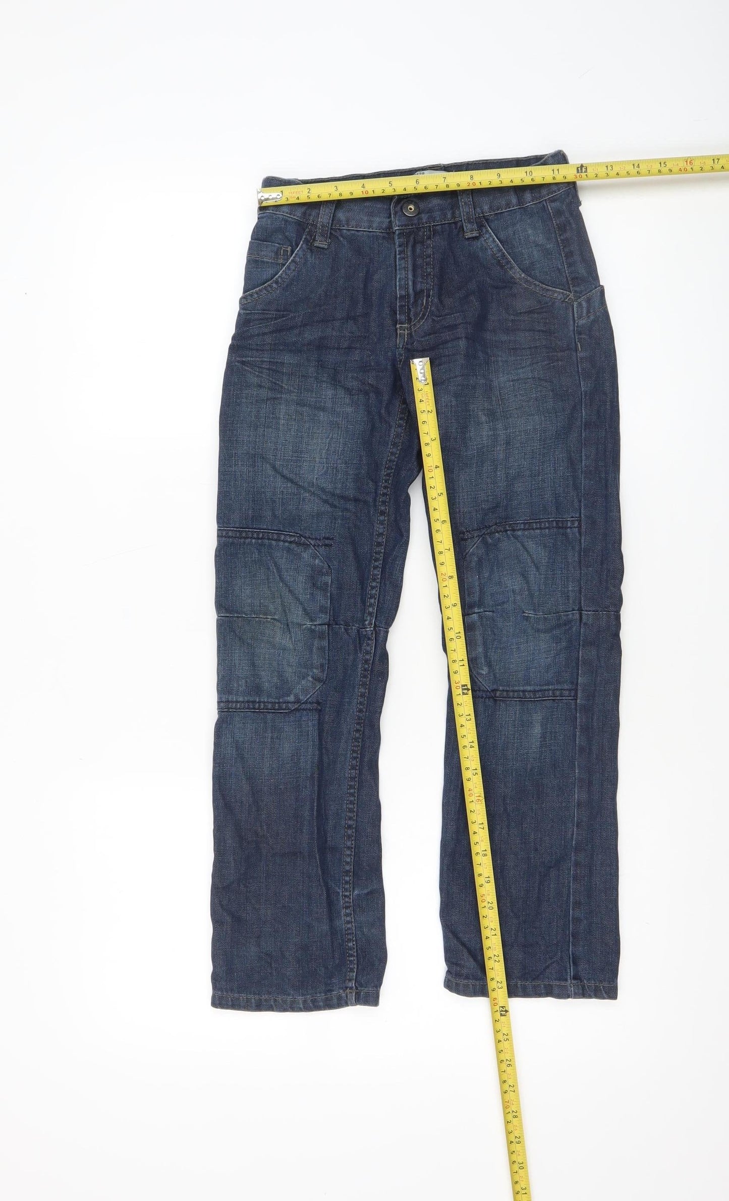Name It Boys Blue Denim Straight Jeans Age 7 Years Adjustable Waist