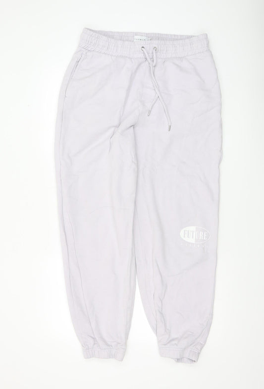 Topman Men’s Grey Cotton Jogger Sweatpants L Casual