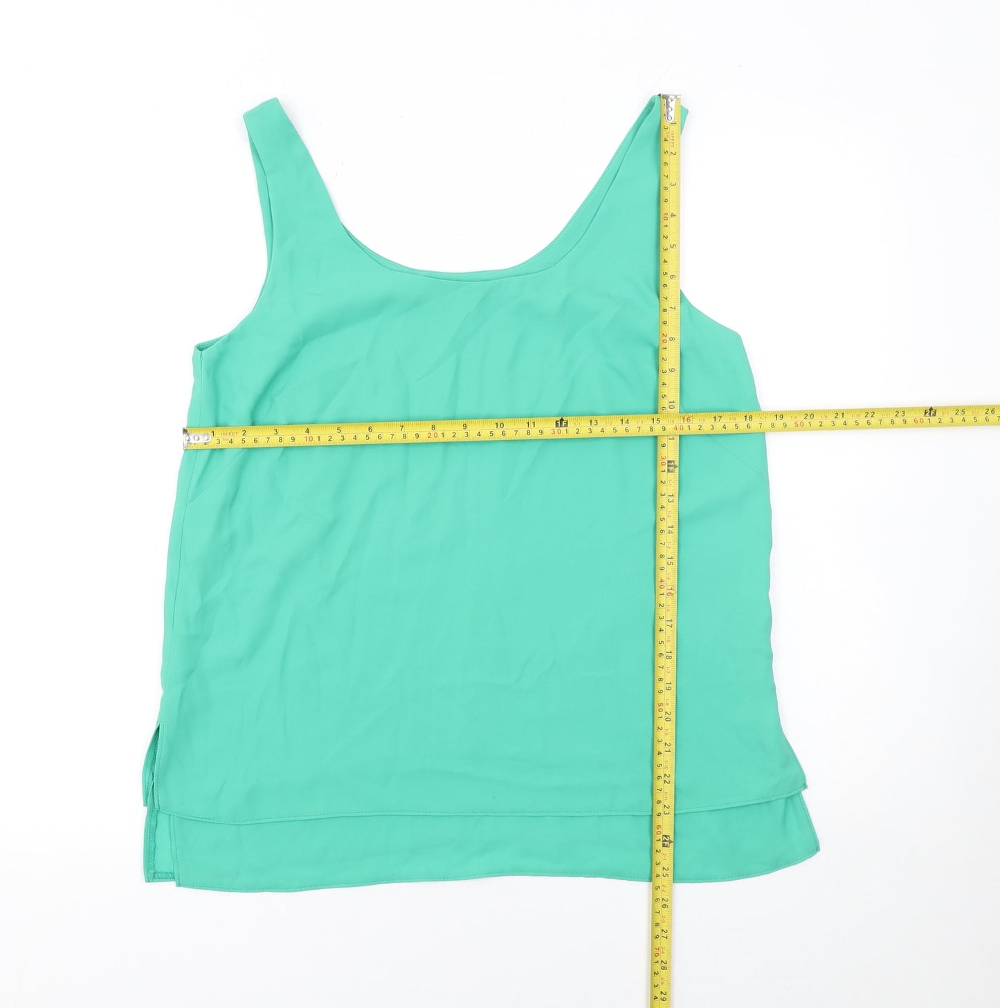 Jasper Conran Women’s Green Sleeveless Camisole Top Size 10