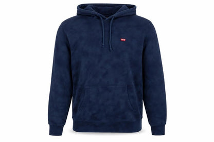 Levi's Men's Blue Pullover Hoodie Medium Fleece Standard Fit