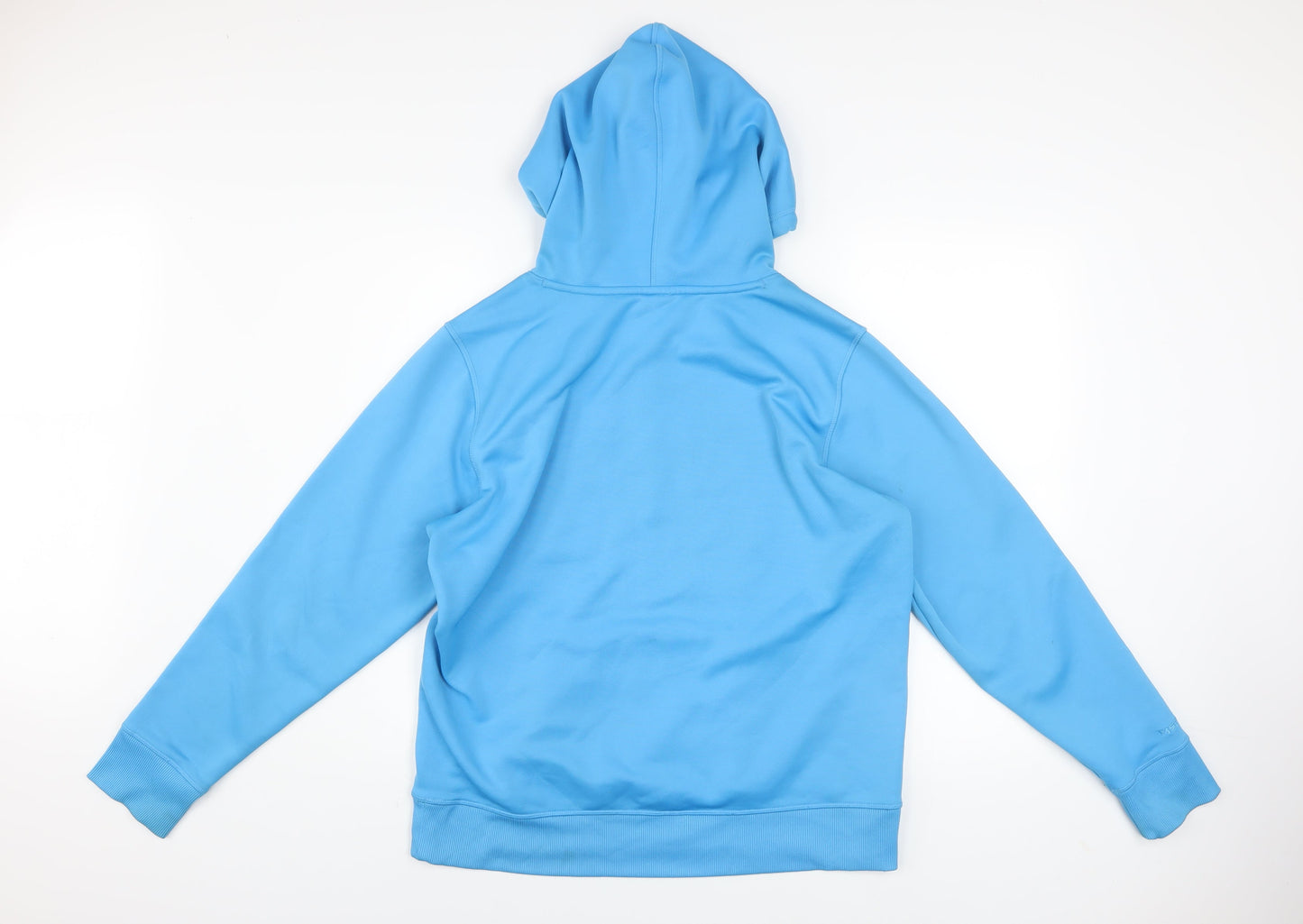 Under Armour Mens Blue Pullover Hoodie L Sports Fleece Sweatshirt