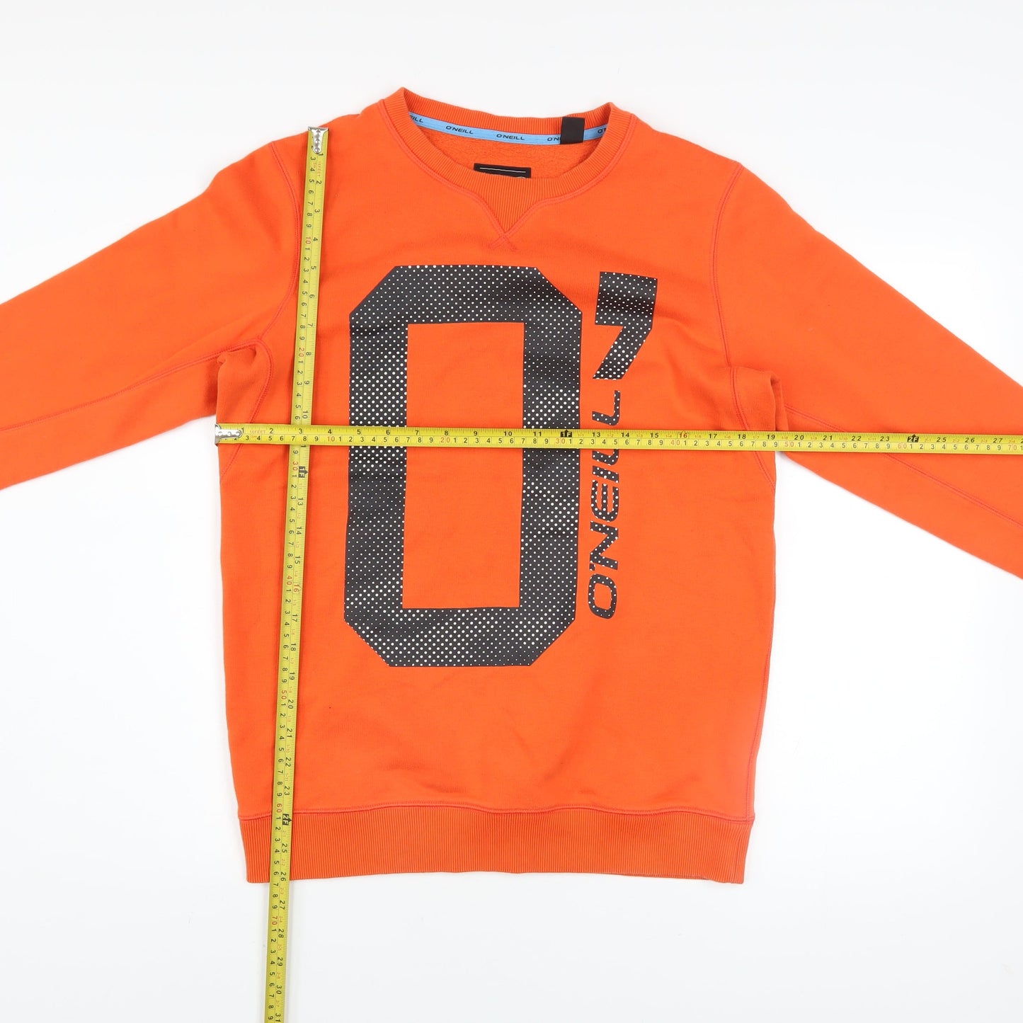 O'Neill Men's Orange Slim Fit Crew Neck Sweatshirt Size M