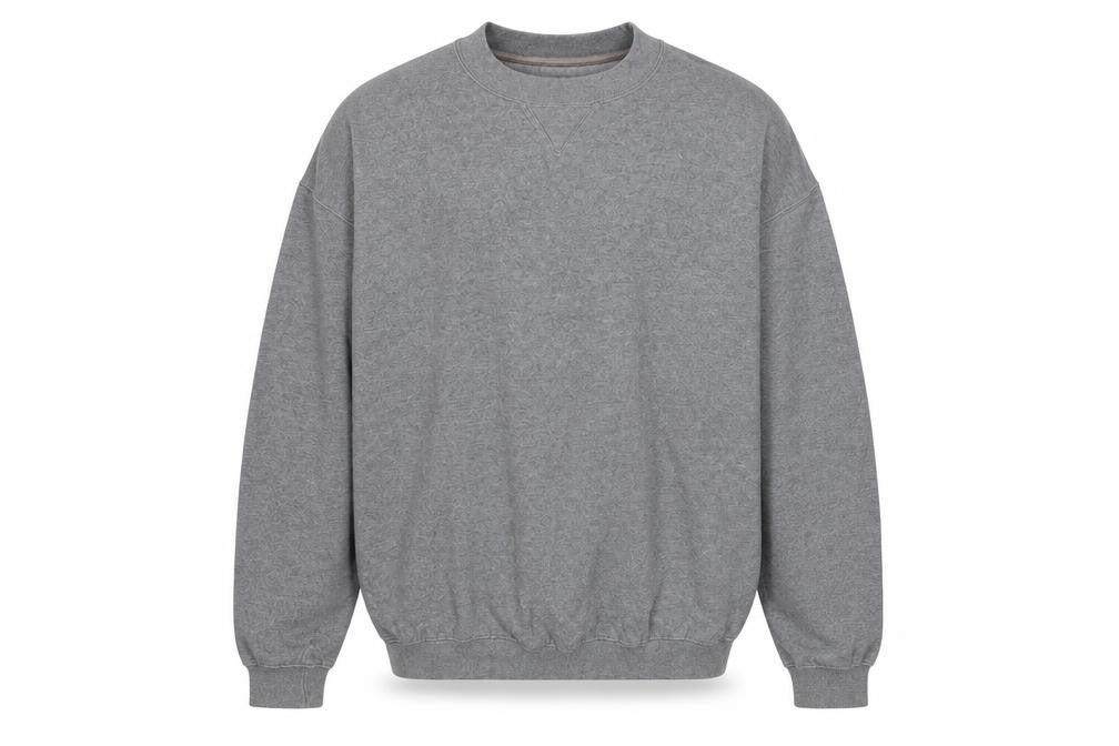 BHS Men’s Grey Medium Crew Neck Pullover Sweatshirt