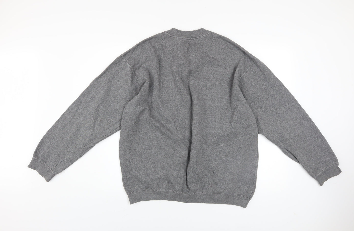 BHS Men’s Grey Medium Crew Neck Pullover Sweatshirt