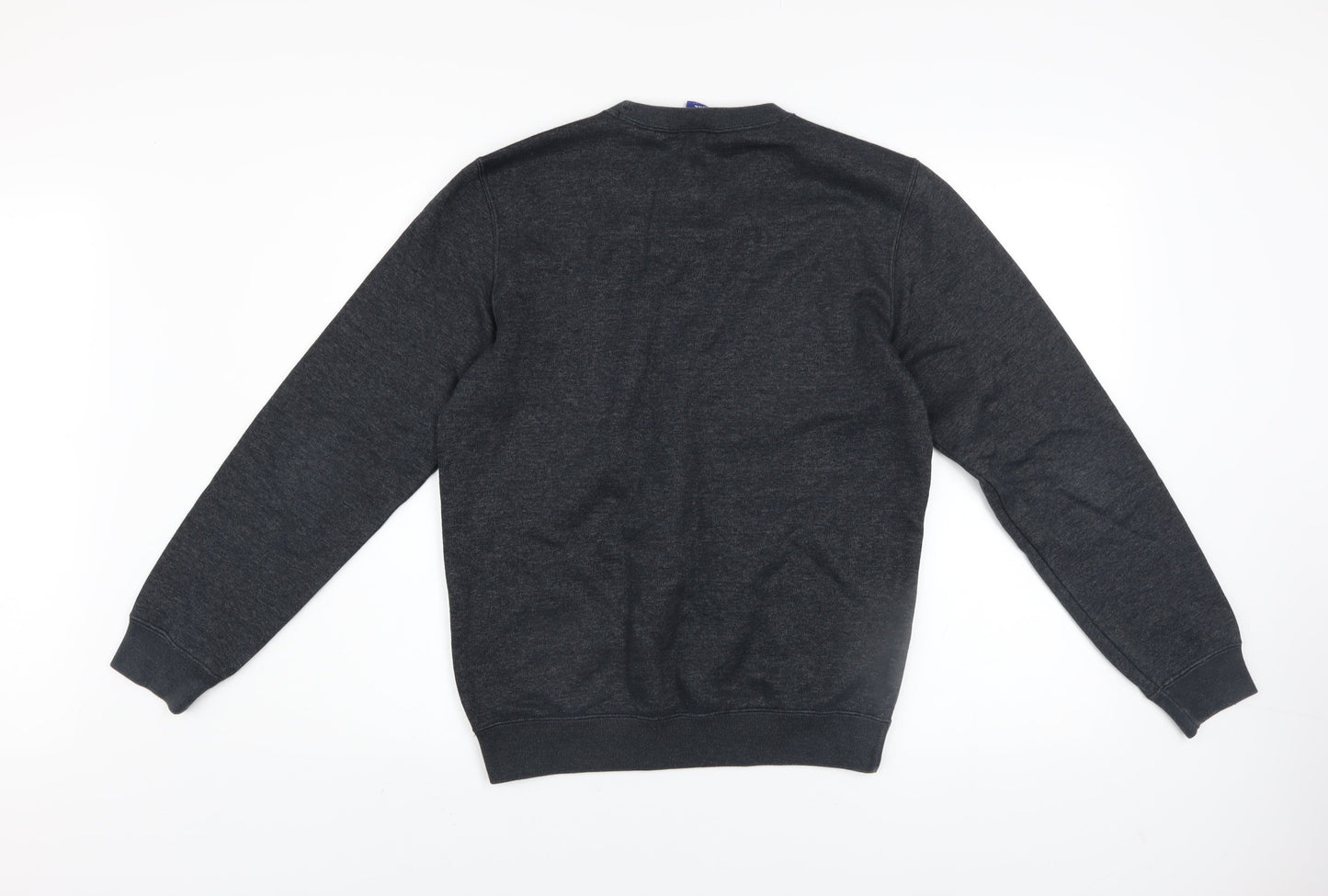 Champion Men's Dark Grey Crew Neck Sweatshirt XS Cotton Blend