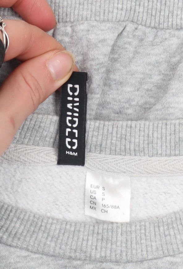 H&M Divided Women's Grey Toronto Wildfox Graphic Sweatshirt Size S