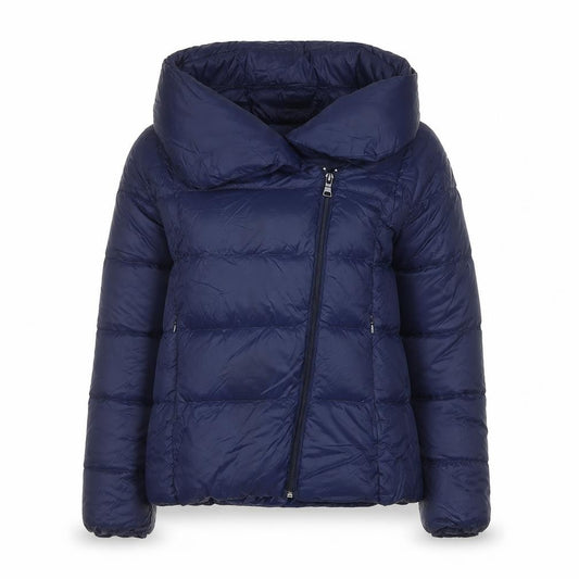 NEO-I by Orobos Women's Blue Puffer Jacket Size S Quilted Down
