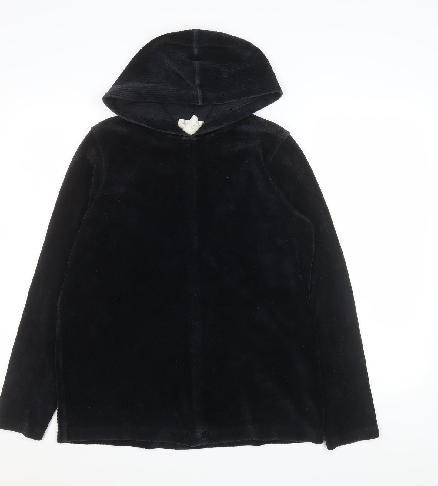 Jones New York Sport Women's Black Small Corduroy Pullover Hoodie