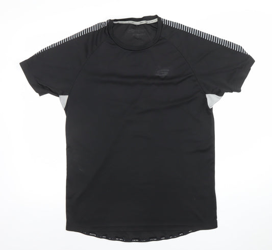Skechers Women’s Black Short Sleeve Athletic T-Shirt Size L