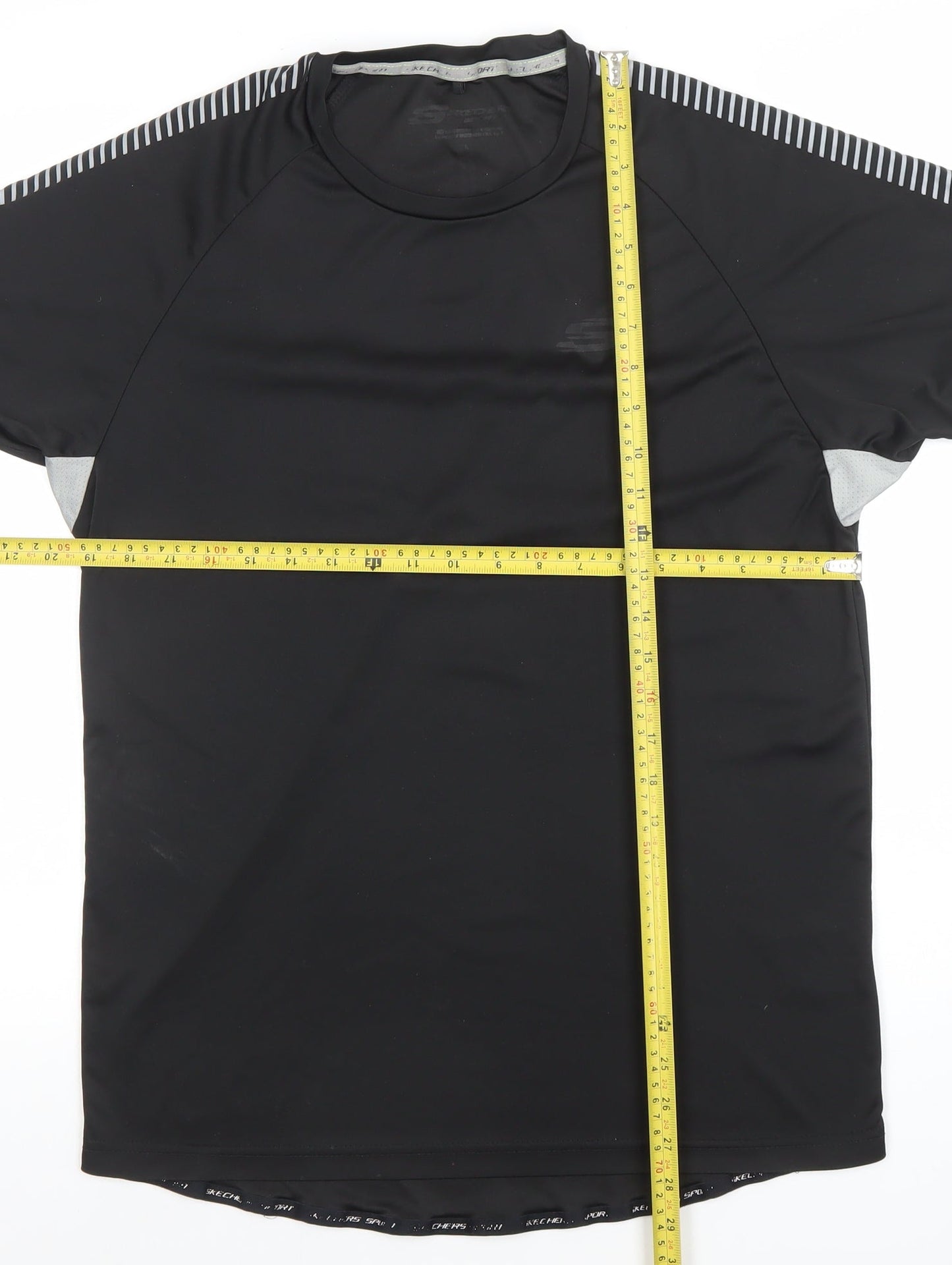 Skechers Women’s Black Short Sleeve Athletic T-Shirt Size L
