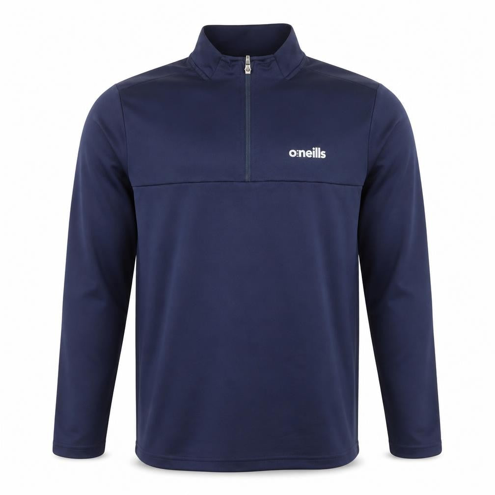O'Neill Men's Blue Slim Fit 1/4 Zip Long Sleeve Activewear Top Size L