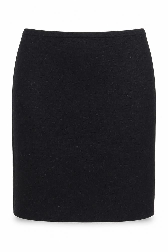 Jaeger Women's Black Wool Pencil Skirt Size 12 Lined Workwear