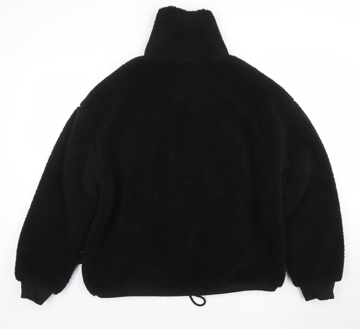 POCO by Pippa Women's Black Fleece 1/2 Zip Pullover Sweatshirt L
