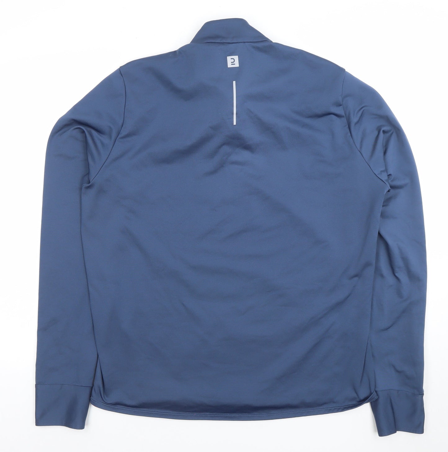 Decathlon Men’s Blue XL Athletic 1/4 Zip Pullover Sweatshirt