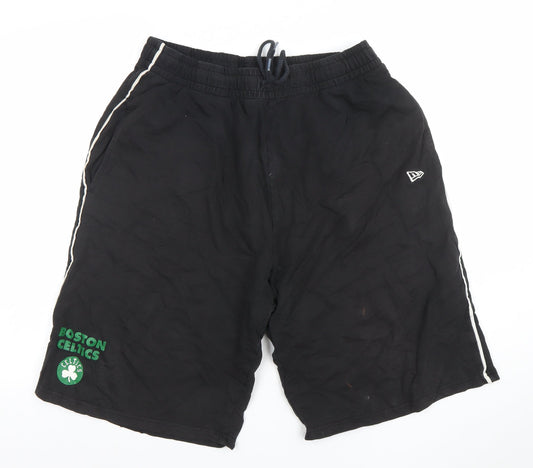 New Era Men's Black XL Boston Celtics Sweat Shorts