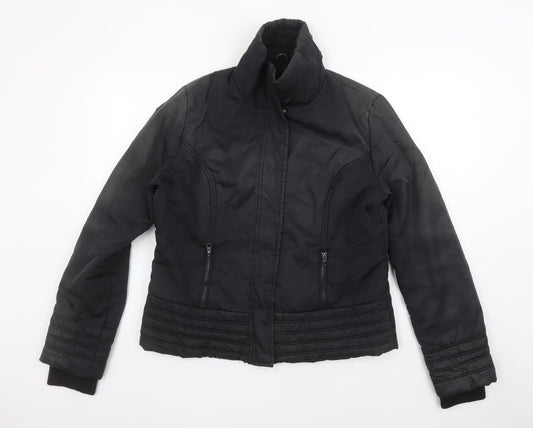 Select Women Black Size 16 Quilted Puffer Jacket