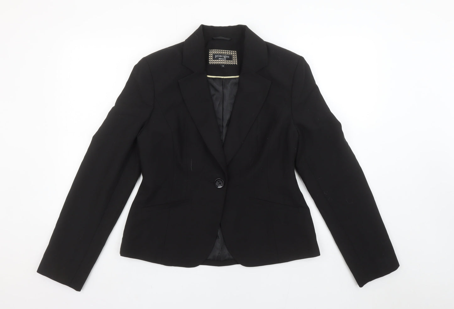 Principles by Ben de Lisi Black Women's Size 12 Tailored Blazer