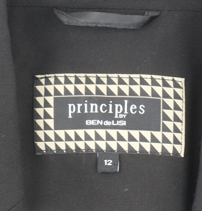 Principles by Ben de Lisi Black Women's Size 12 Tailored Blazer
