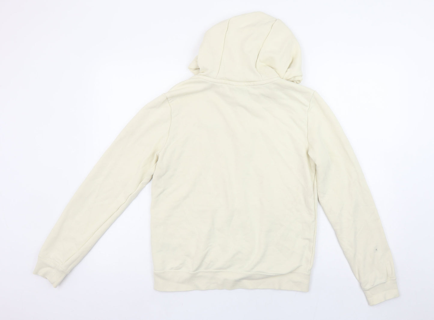 Nike Women Beige XS Pullover Hoodie Cotton Blend Casual Sportswear