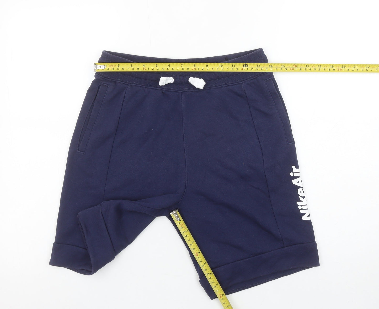Nike Boys Blue XL Sweat Shorts Gym Training Casual Activewear