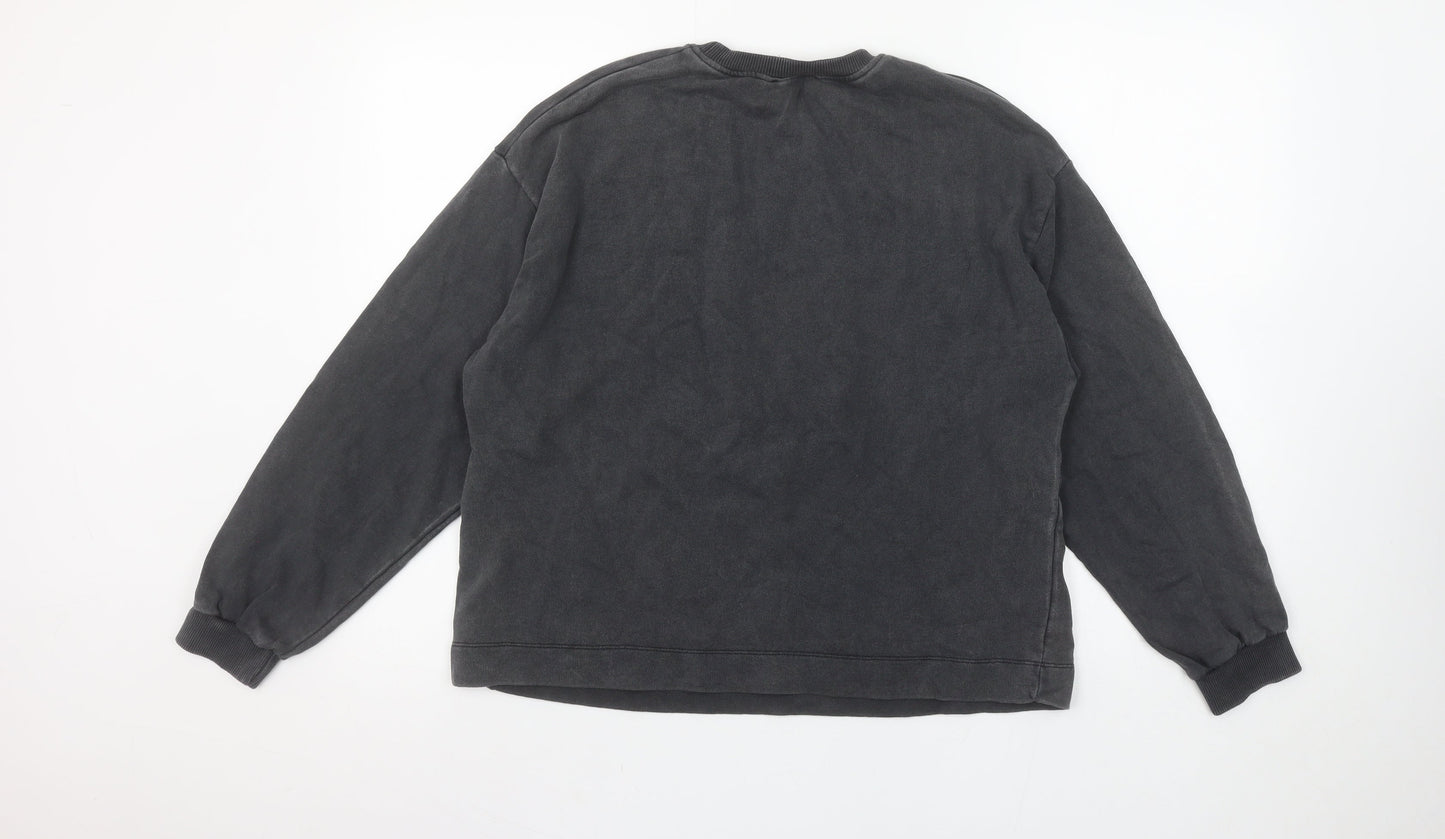 Zara x Disney Women's Black Bambi Sweatshirt Cotton M