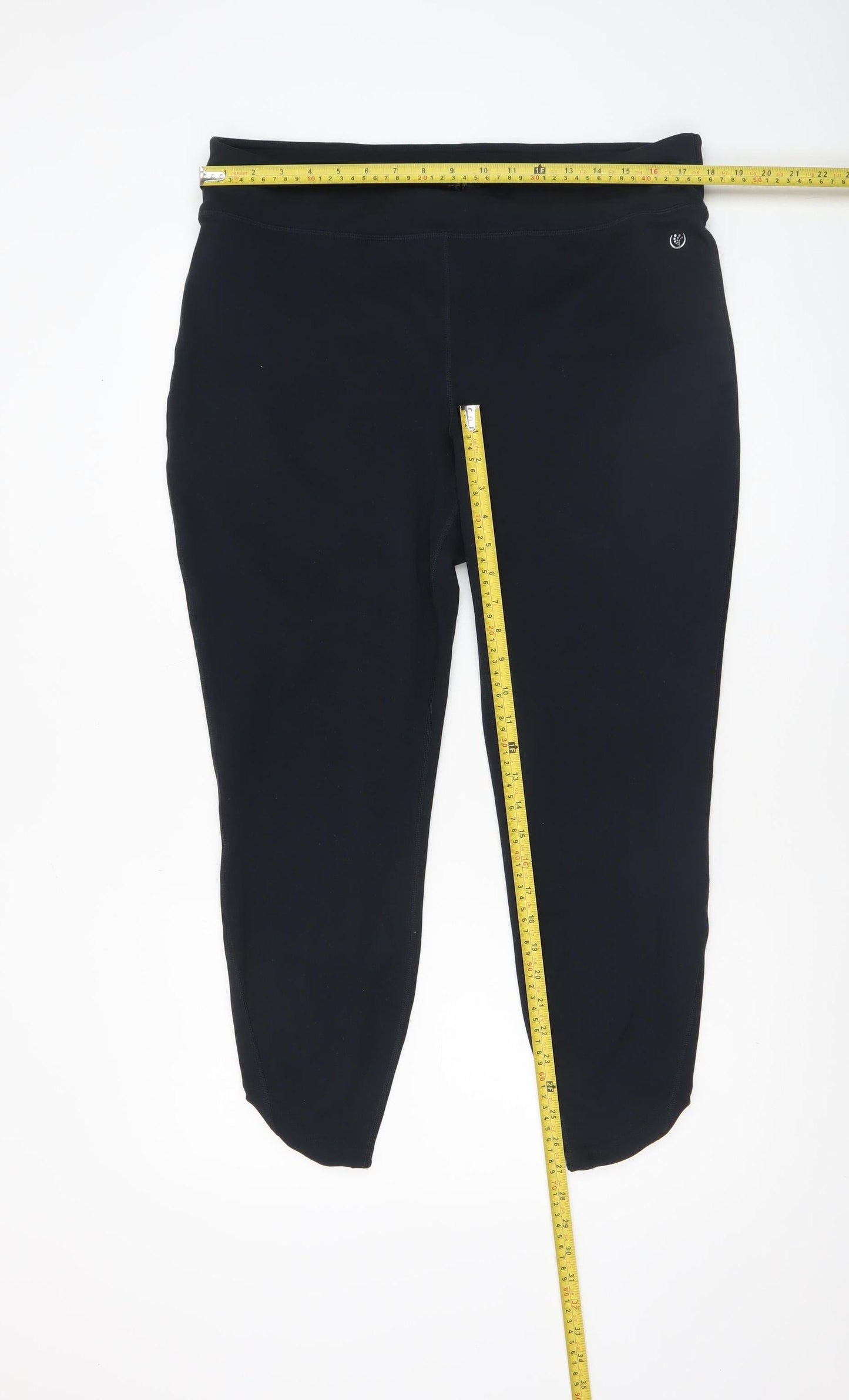 Dunnes Stores Women Black XL Slim Fit Stretch Activewear Leggings