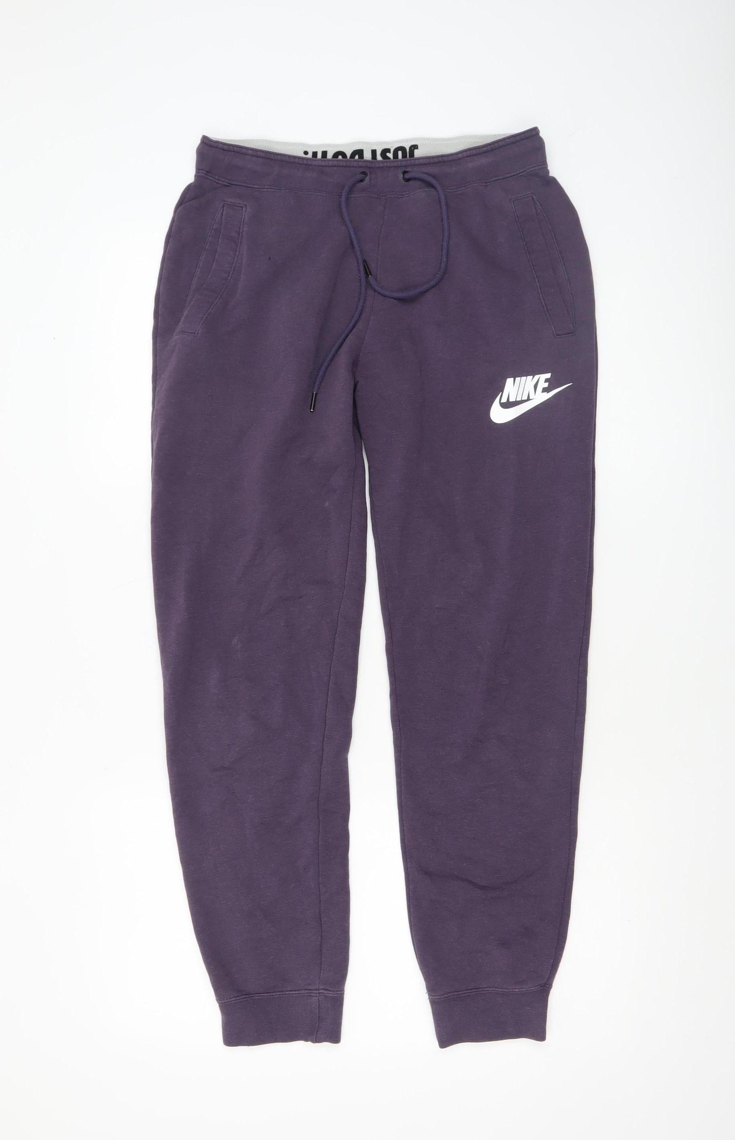 Nike Men’s Purple Jogger Sweatpants S Regular Fleece Tapered