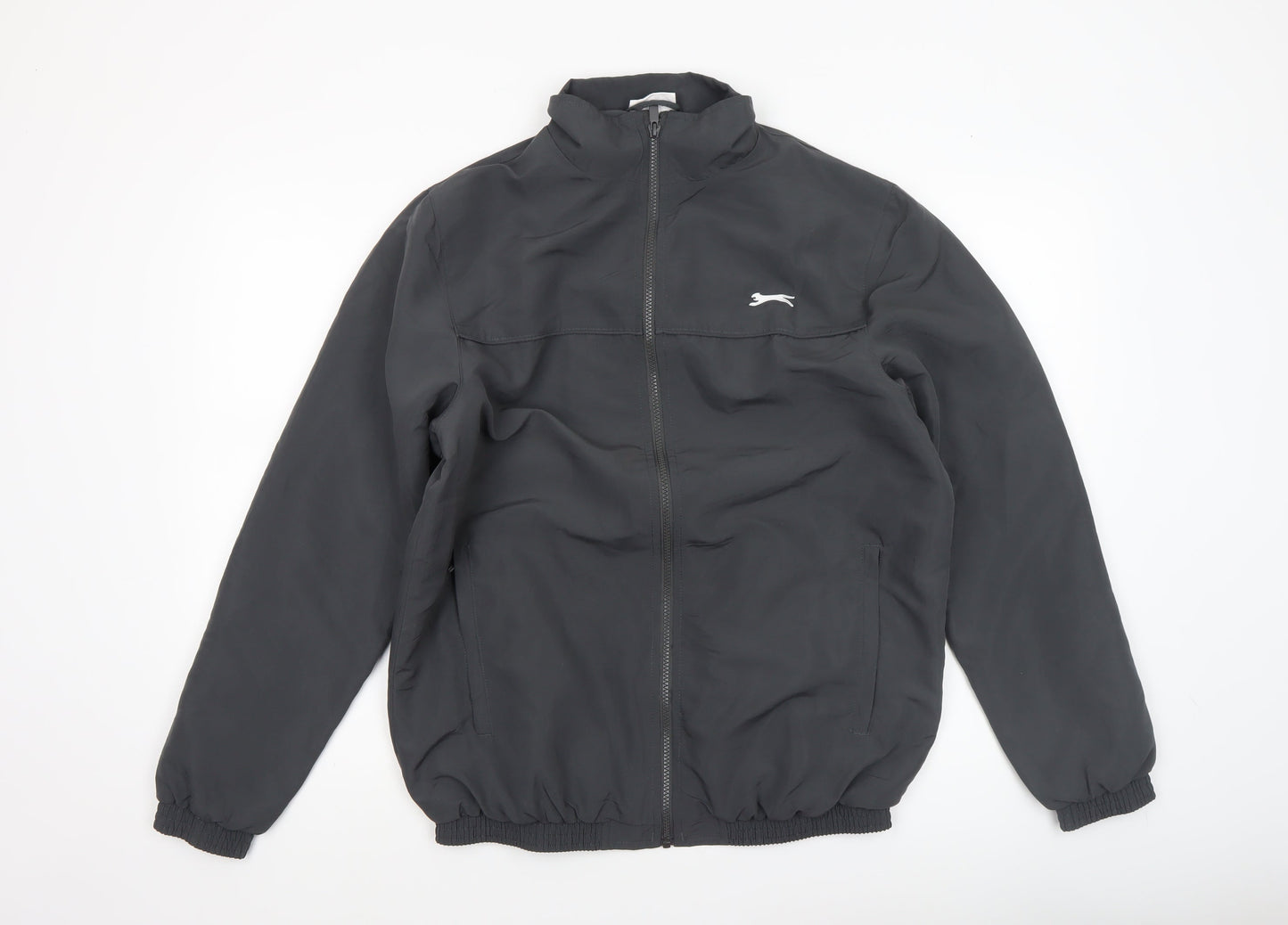 Slazenger Men's Black Full Zip Lightweight Softshell Jacket Size S