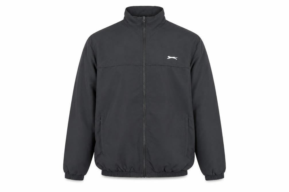 Slazenger Men's Black Full Zip Lightweight Softshell Jacket Size S
