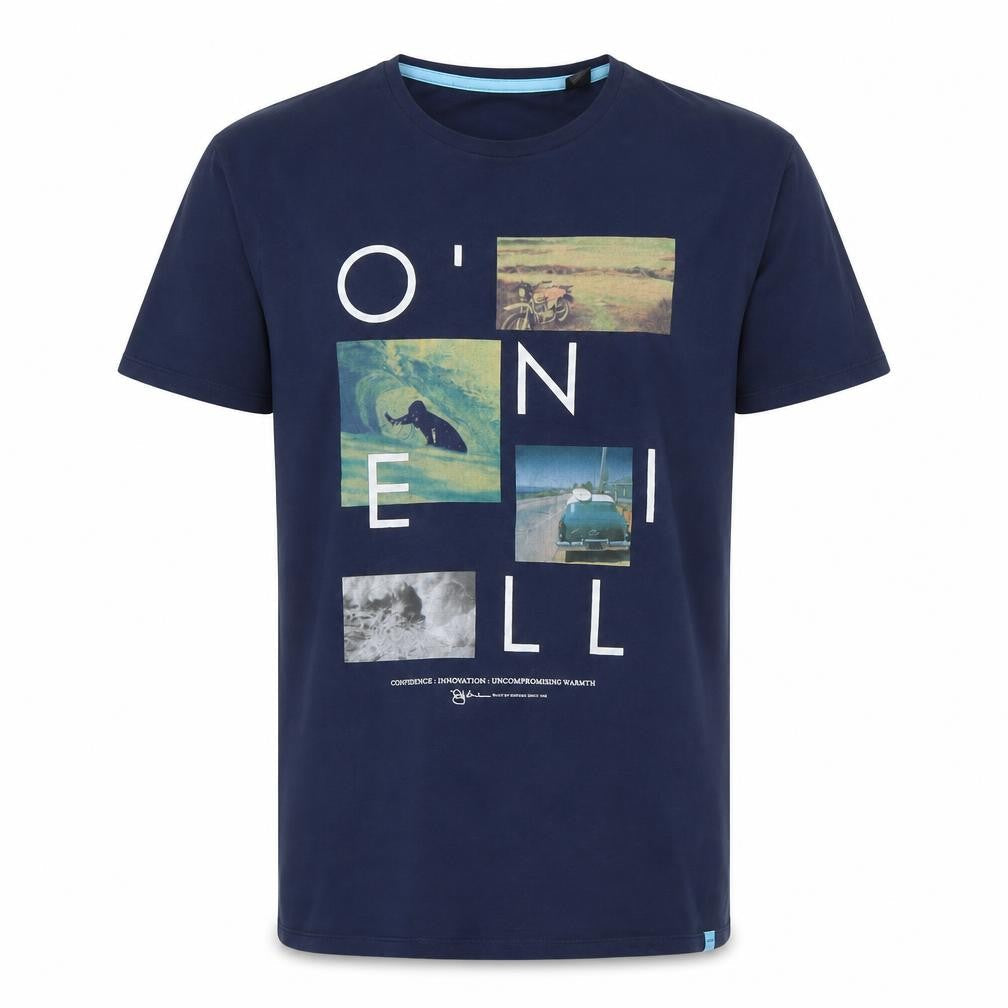 O'Neill Boys Blue Graphic Surf T-Shirt 16 Years Cotton Short Sleeve