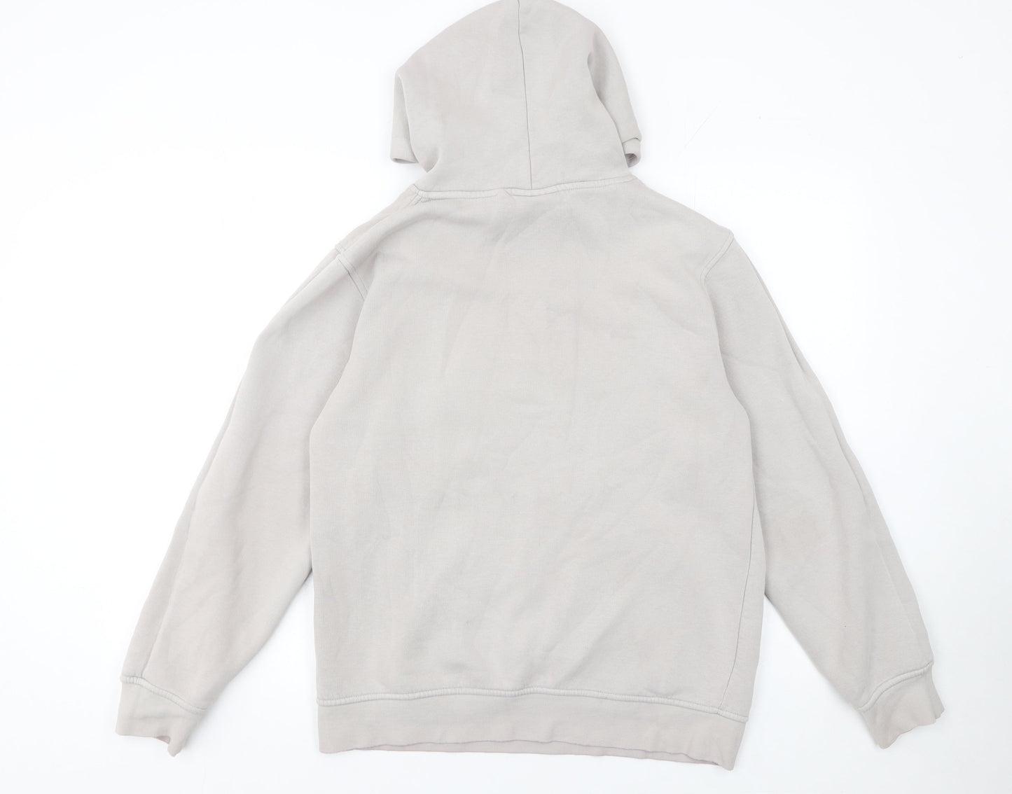 Nicce Men’s Beige Pullover Hoodie Size S Regular Fit Fleece